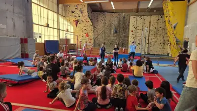 Lozère : 890 élèves de maternelle découvrent la gymnastique avec l'USEP