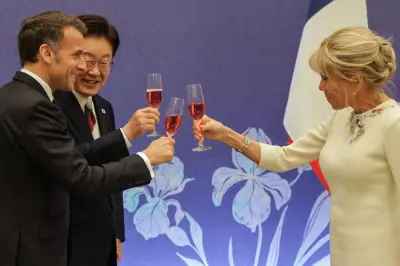 Macron et le président sud-coréen à Saint-Paul de Vence pour un sommet sur le cinéma