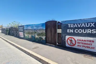 Mandelieu : la plage Cala Mia fermée cet été malgré des travaux de sécurisation
