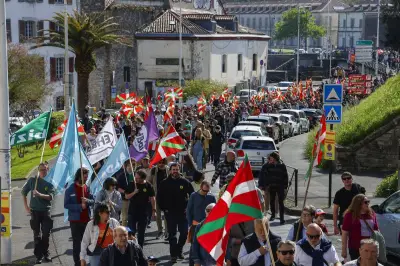 Manifestation abertzale à Bayonne : plus de mille personnes réclament un nouveau statut politique