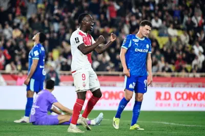 Monaco s'impose face à Marseille et revient à un point du podium de Ligue 1