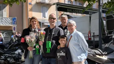 Motards solidaires 48 : vente de roses record pour la recherche contre le cancer