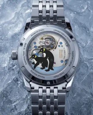 Nivada Grenchen dévoile l'Antarctic Erotic, une montre à secret mécanique