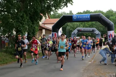 Premier trail d'Agnac : un succès avec 300 participants