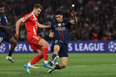 PSG : Hakimi touché à la cuisse, incertitude pour la demi-finale retour