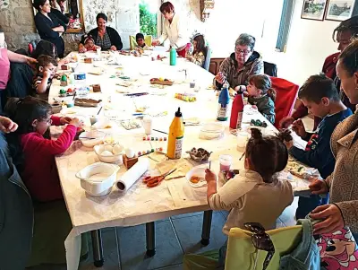 Saint-Colomb-de-Lauzun célèbre Pâques avec une chasse aux œufs et un atelier créatif