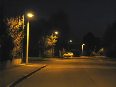 Saint-Seurin-sur-l'Isle : éclairage LED permanent pour la sécurité nocturne