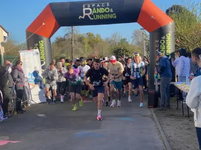 Sainte-Terre mobilisée pour Mars bleu : 230 coureurs contre le cancer colorectal