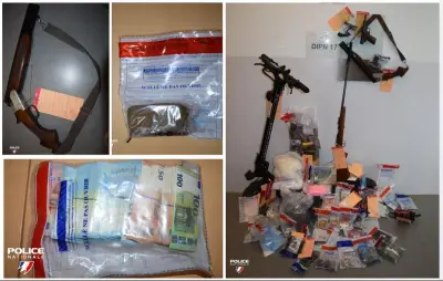 Saisie record de drogues à La Rochelle : 150 000 euros de produits saisis