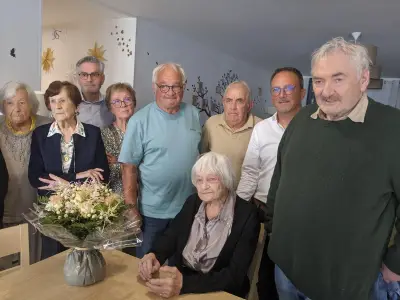Simone Le Ruyet fête ses 100 ans à Rouffignac-Saint-Cernin-de-Reilhac