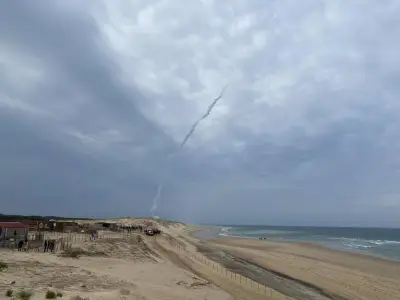 Tir du missile M-51 à Biscarrosse : un essai stratégique sous haute surveillance