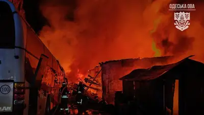 Ukraine : le port d'Izmaïl en feu après une attaque massive de drones russes