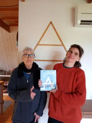 Une BD retrace le chantier écologique d'une architecte retraitée en Dordogne