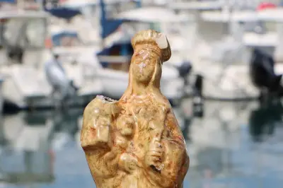Une réplique de la Madone retrouvée dans le port de Saint-Jean-Cap-Ferrat après 40 ans