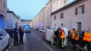 Accident à Alès : une conductrice percute trois voitures garées après une perte de contrôle