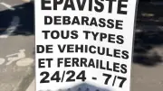 Arnaques aux épavistes : attention aux affiches sauvages