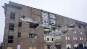 Attaque de drone russe à Kiev : deux blessés et une école touchée