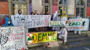 Bordeaux : des écologistes mobilisés contre un projet d'usine Seveso en bord de Garonne