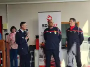 Cancon : nouveau centre de secours et passation de commandement