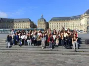 Échange Erasmus: lycéens polonais à Sainte-Foy-la-Grande