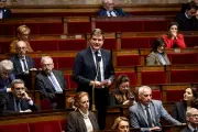 Charles Rodwell défend sa proposition de loi antiterroriste à l'Assemblée nationale