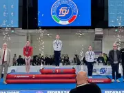 Chloé Jurado brille à Jesolo : argent par équipe et bronze aux barres asymétriques