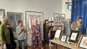 Cinq artistes exposent à la médiathèque de Cazedarnes dans l'Hérault