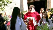Célébration des Rameaux à Anduze : Procession et messe à l'église Saint-Étienne