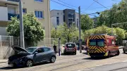 Collision grave à Montpellier : deux blessés évacués après un choc près du tramway