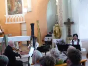 Concert de harpes à Mézos : un voyage musical exceptionnel attire la foule