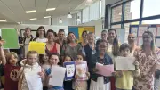 Concours de calligrammes aux Matelles : les élèves récompensés pour leur créativité poétique
