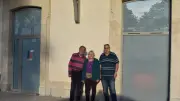 Concours de peinture sur l'ancienne gare de Paulhan organisé par Les Amis