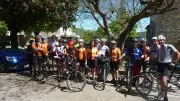 Cyclotandem : 80 km pour les déficients visuels dans le Gard