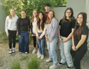 Des collégiens exposent leurs craintes sur l'avenir climatique à Pujols