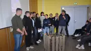 Des lycéens lozériens transforment un conteneur agricole en projet créatif