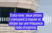 Deux pilotes américains miaulent et aboient sur la fréquence radio d'urgence à Washington