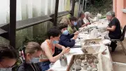Dixième édition de la journée argile et céramique au jardin en Aveyron