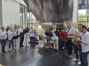 Entre-potes sur le pavé en concert aux halles de Dax le 25 avril
