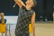 Enzo Gini, espoir du twirling bâton, vise l'or aux championnats d'Europe aux Pays-Bas
