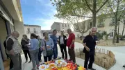 Exposition d'aquarelles de Pierre Galtier à la mairie de Fabrègues : un hommage aux trains