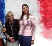 Exposition flash de trois couleurs à The Petite Gallery de Monségur