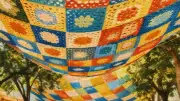 Festin de Rue s'habille de crochet : une œuvre collective pour embellir Saint-Jean-de-Védas