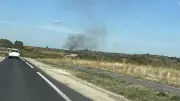 Feu de végétaux coupés à Saussan : fumée signalée, appel à la prudence