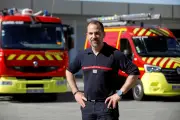 Gilles Leriche, nouveau chef des pompiers d'Antibes : un retour aux sources symbolique
