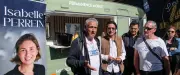 Isabelle Perrein dévoile un local de campagne itinérant à Montpellier