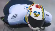 JO d'hiver : un athlète ukrainien risque l'exclusion pour son casque