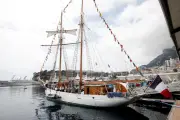 La goélette-école Étoile en escale à Monaco pour les 400 ans de la Marine