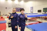 La nouvelle génération du Pôle France de trampoline d'Antibes brille aux Championnats d'Europe