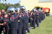 La Teste-de-Buch intègre 110 nouveaux sapeurs-pompiers lors d'une cérémonie solennelle