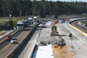 La transformation de la RN10 en A63 dans les Landes : un chantier historique